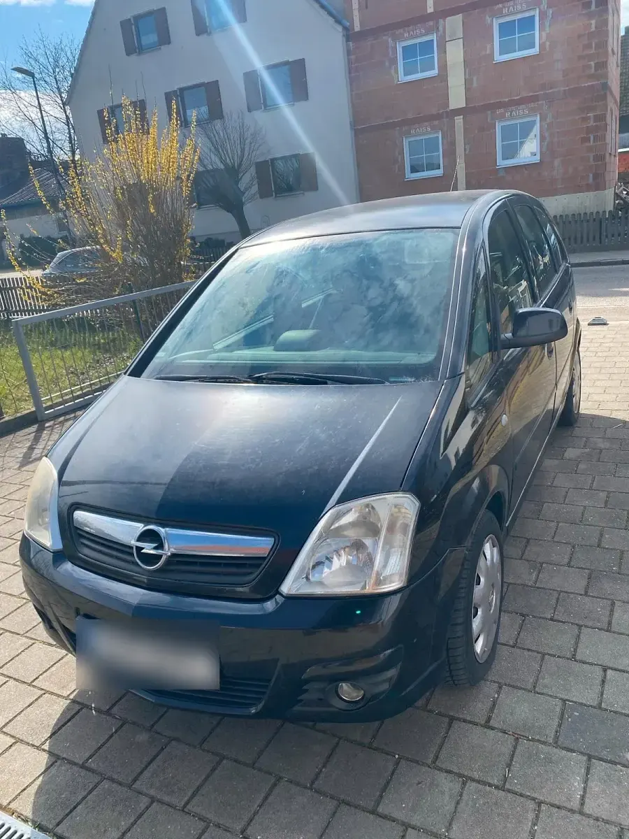 Gebraucht Opel Meriva 105 PS (77 kW) 2006 Schwarz Van / Kleinbus