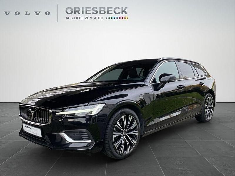 Onyx black / metallic Gebraucht 2022 Volvo V60 Plus Kombi | 38.420 € (Fairer Preis) - Bild 1/4