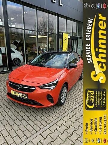 Gebraucht Opel Corsa-e Edition 100 kW (136 PS) 2021 Power orange metallic Kleinwagen