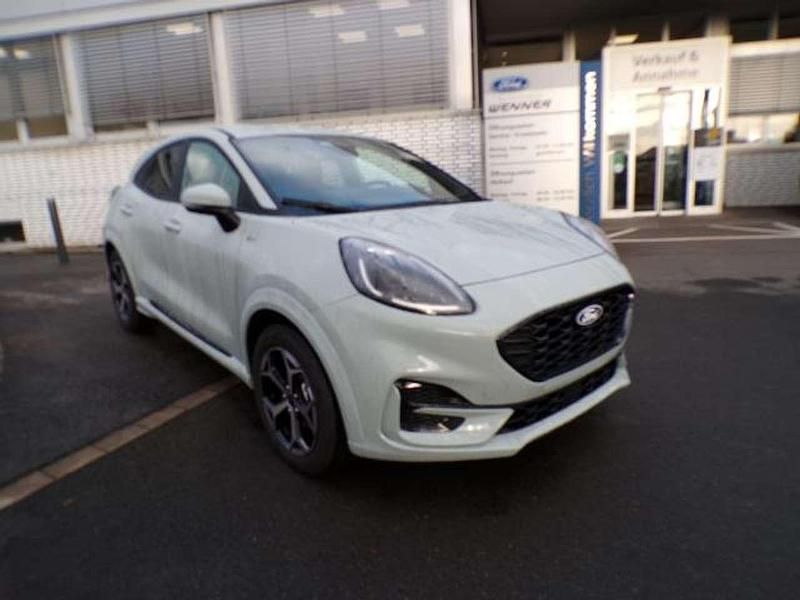 Cactus grey Neu 2025 Ford Puma Gen-E ST-Line Kleinwagen | 24.390 € (Guter Preis) - Bild 1/4