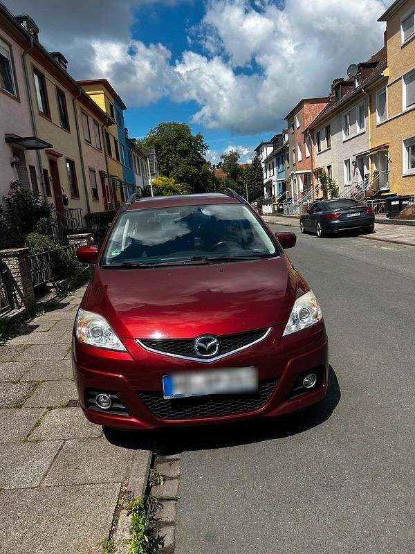 Rot Gebraucht 2010 Mazda 5 Van / Kleinbus | 2.500 € (Guter Preis) - Bild 1/4