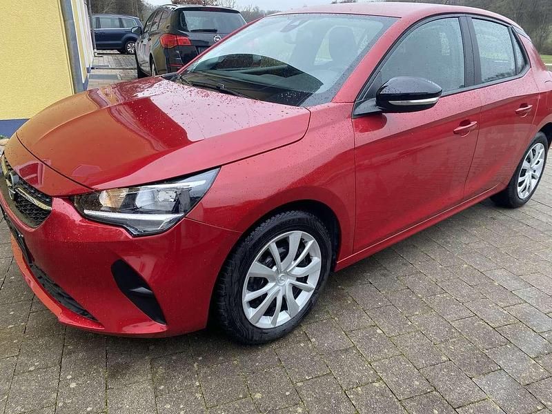 Gebraucht Opel Corsa Edition 75 PS (55 kW) 2020 Chili rot/kardio rot Kleinwagen