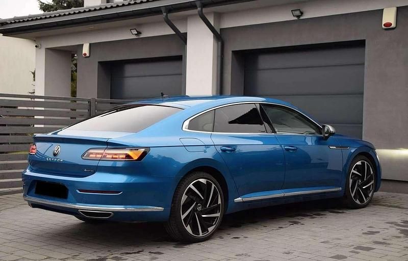 Blau Gebraucht 2021 VW Arteon Elegance Coupé | 23.000 € (Superpreis) - Bild 1/4