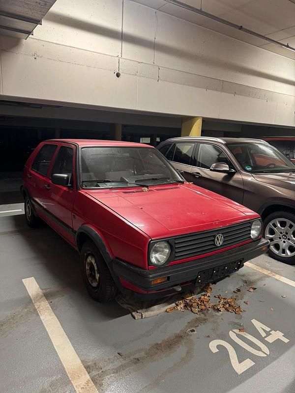 Gebraucht VW Golf II 60 PS (44 kW) 1991 Rot Kleinwagen