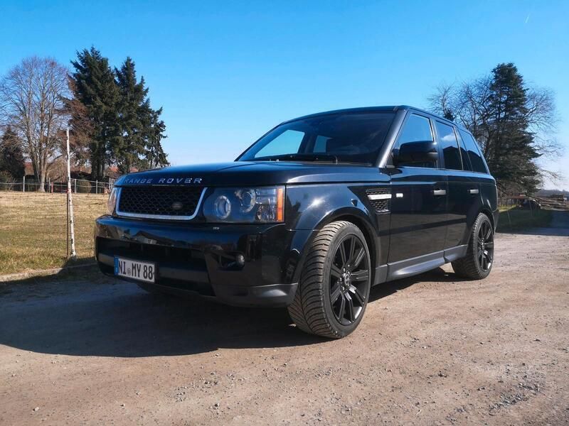 Schwarz Gebraucht 2010 Land Rover Range Rover Sport SUV | 10.900 € (Fairer Preis) - Bild 1/4