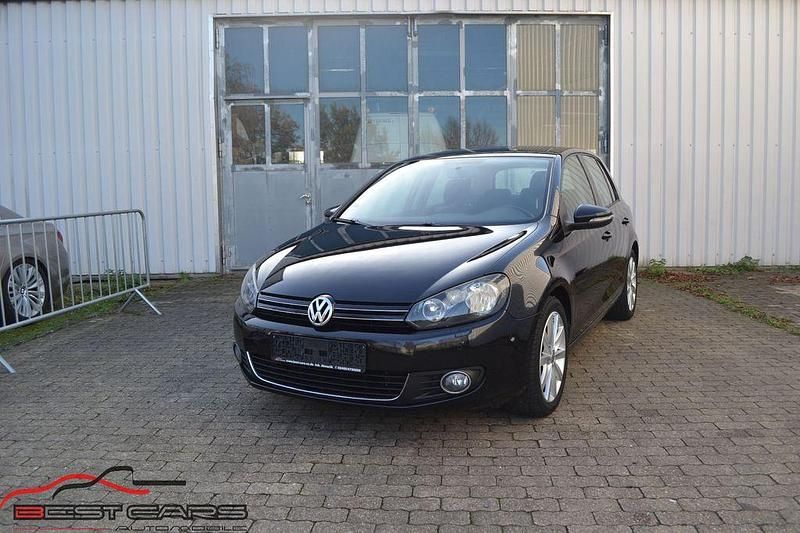 Schwarz Gebraucht 2009 VW Golf VI Highline Limousine | 3.950 € (Guter Preis) - Bild 1/4