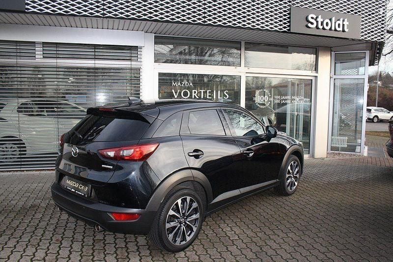 Gebraucht Mazda CX-3 Ad'Vantage 121 PS (88 kW) 2021 Schwarz SUV