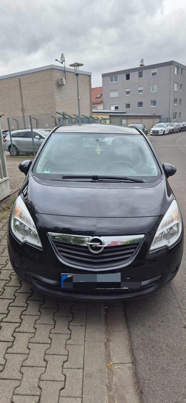 Schwarz Gebraucht 2010 Opel Meriva Van / Kleinbus | 4.450 € (Etwas zu teuer) - Bild 1/4