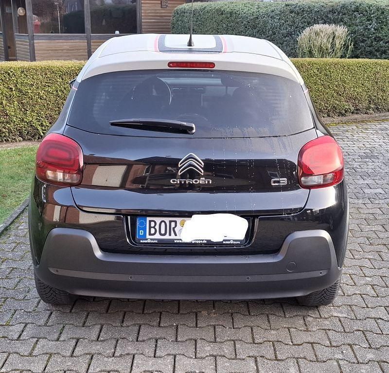 Gebraucht Citroën C3 PureTech 82 PS (60 kW) 2018 Schwarz Kleinwagen