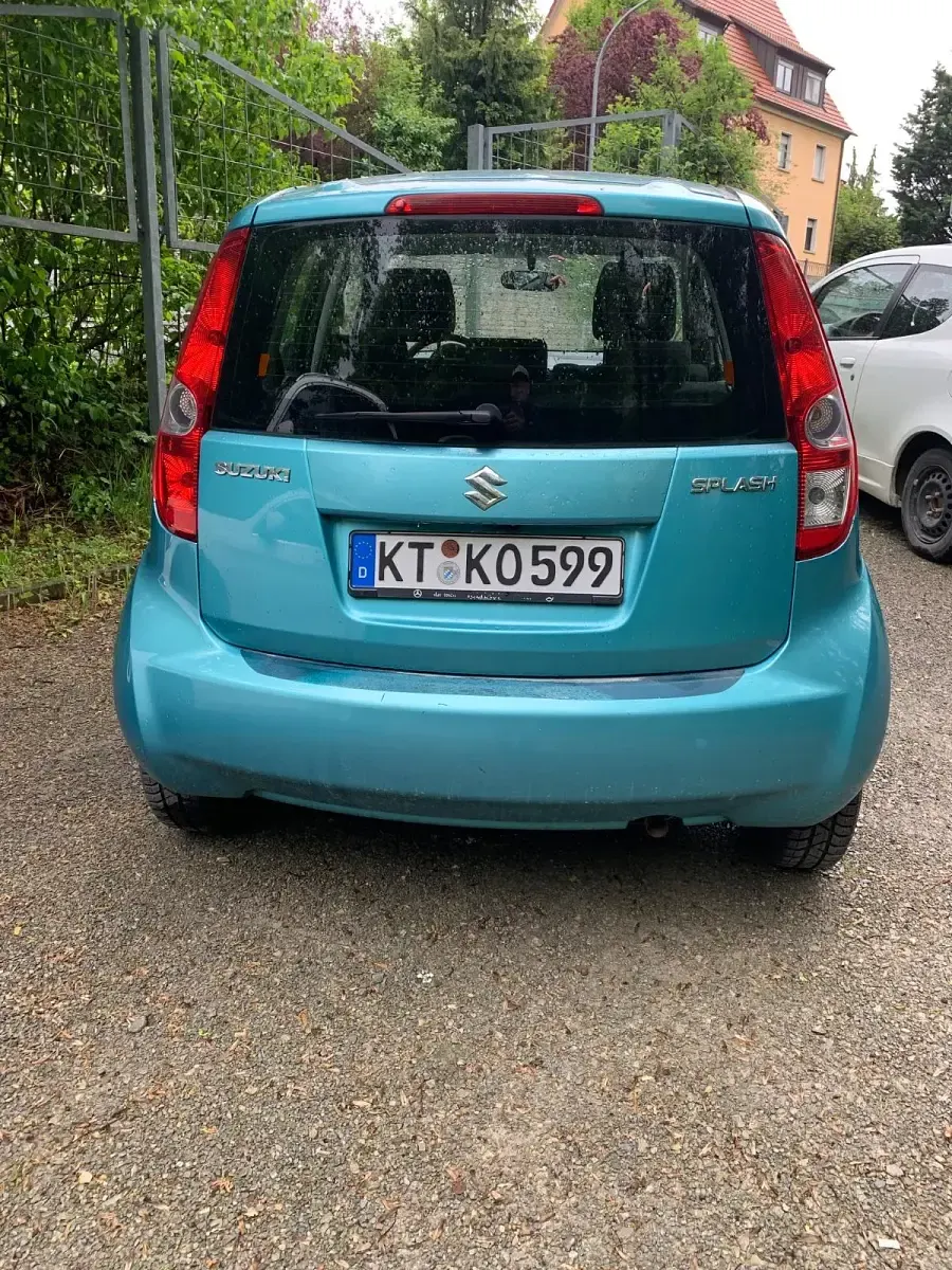 Gebraucht Suzuki Splash 65 PS (47 kW) 2008 Blau Kleinwagen