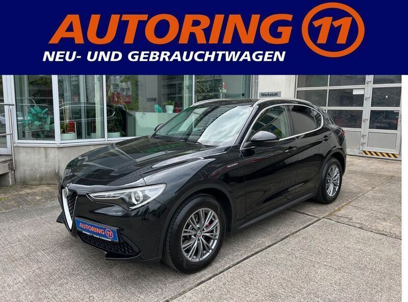 Colore esterno(nero vulcano)me Gebraucht 2021 Alfa Romeo Stelvio Super SUV | 26.990 € (Superpreis) - Bild 1/4