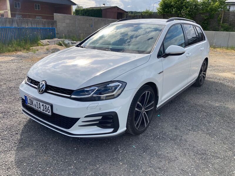 Gebraucht VW Golf VII GTD 184 PS (135 kW) 2019 Weiß Kombi