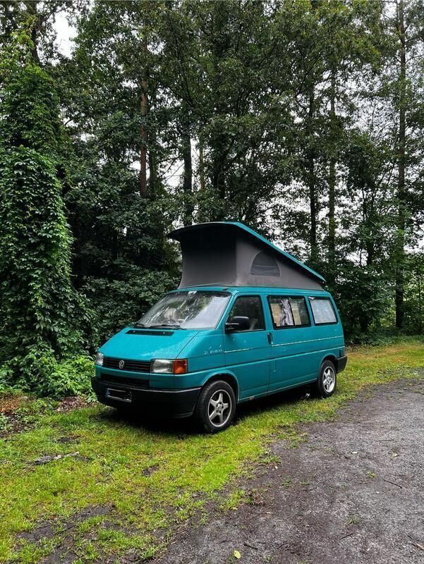 Grün Gebraucht 1992 VW T4 California Van | 9.950 € - Bild 1/4