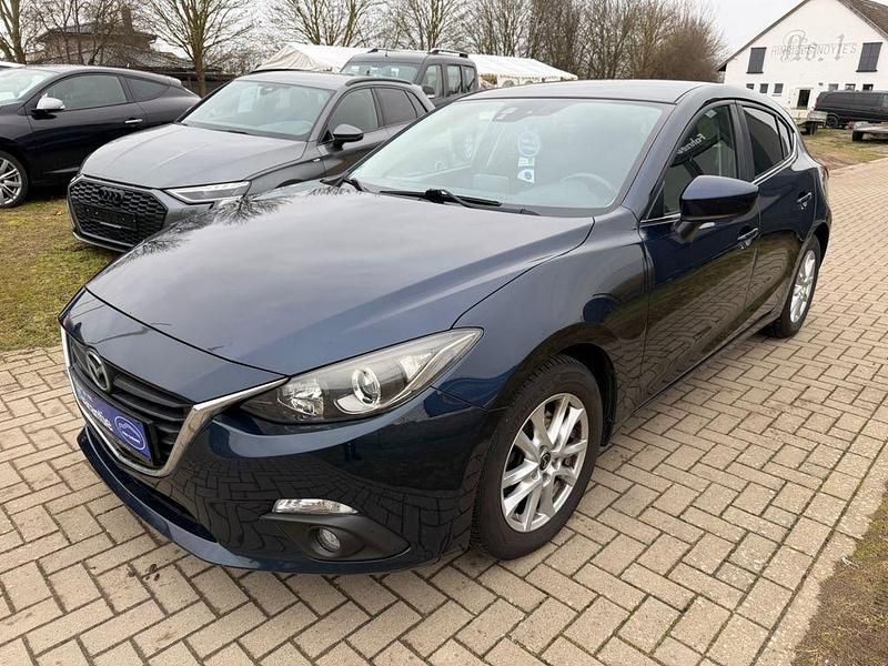 Gebraucht Mazda 3 Center-Line 120 PS (88 kW) 2015 Blau Limousine