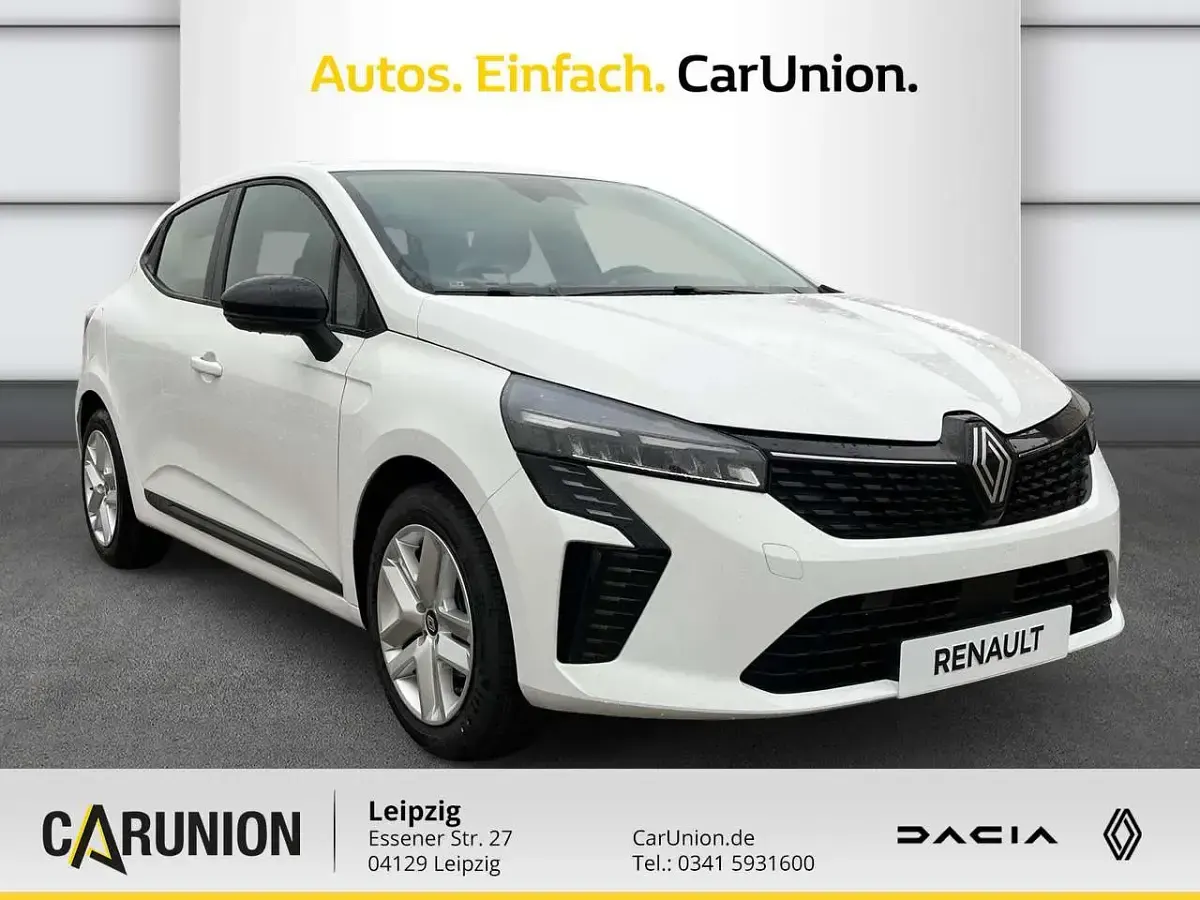 Neu Renault Clio V Evolution 67 PS (49 kW) 2025 Arktisweiß Limousine