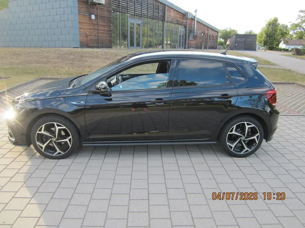 Gebraucht VW Polo Highline 110 PS (80 kW) 2021 Schwarz Kleinwagen