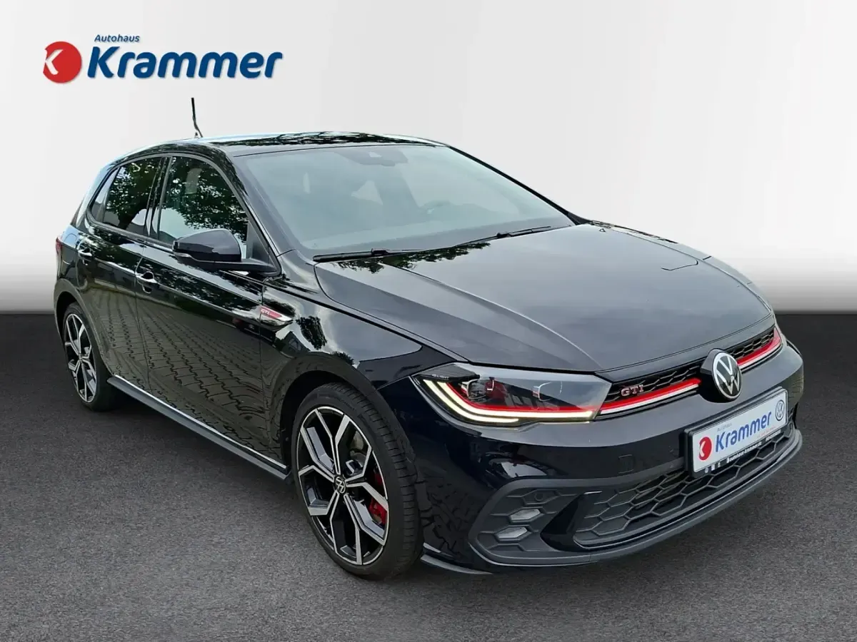 Gebraucht VW Polo GTI 207 PS (152 kW) 2023 Schwarz Kleinwagen