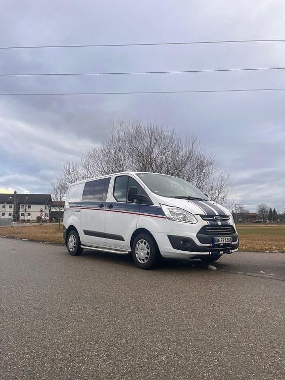 Gebraucht Ford Transit Custom 131 PS (96 kW) 2017 Weiß Van / Kleinbus