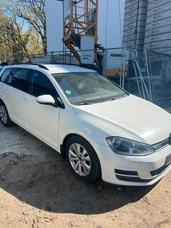 Gebraucht VW Golf VII 110 PS (80 kW) 2017 Weiß Kombi