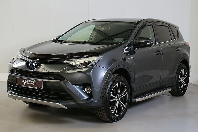 Marlingrau met. Gebraucht 2017 Toyota RAV4 Hybrid Edition-S SUV | 21.840 € (Fairer Preis) - Bild 1/4