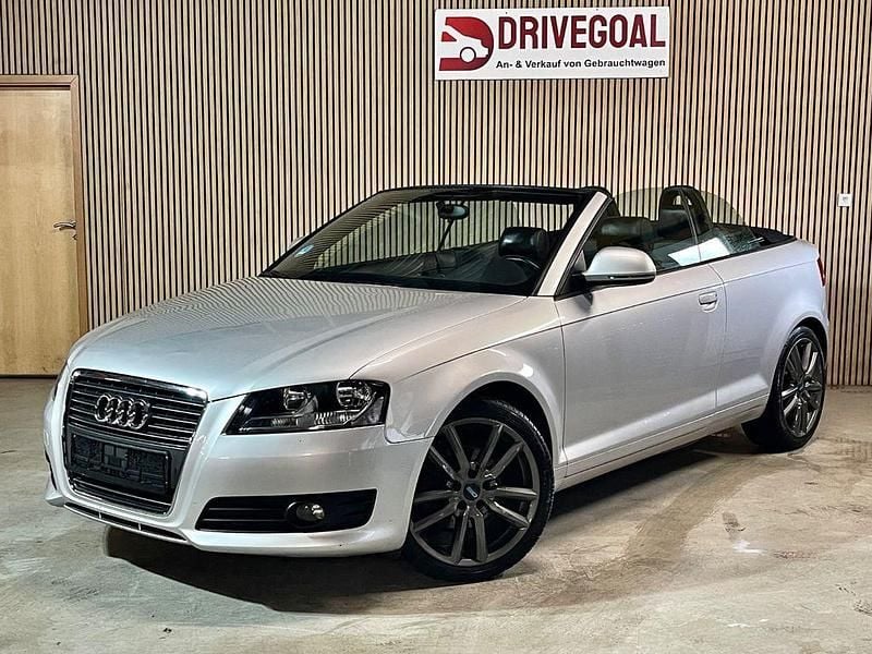Silber Gebraucht 2009 Audi A3 Cabriolet Ambition Cabrio | 7.800 € (Guter Preis) - Bild 1/4