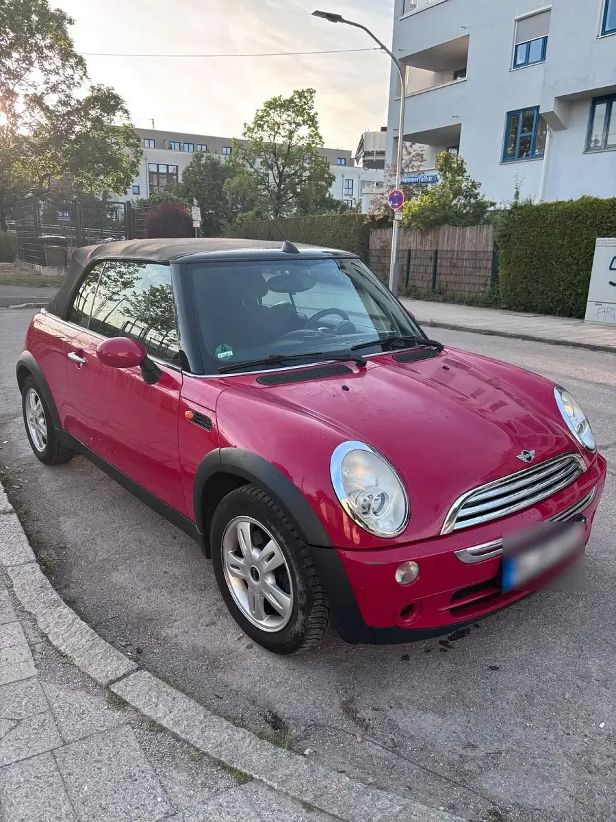 Gebraucht Mini Cooper Cabriolet 106 PS (77 kW) 2008 Rot Cabrio