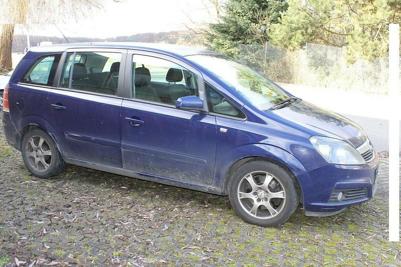Blau metallic Gebraucht 2005 Opel Zafira Van / Kleinbus | 1.500 € (Superpreis) - Bild 1/4