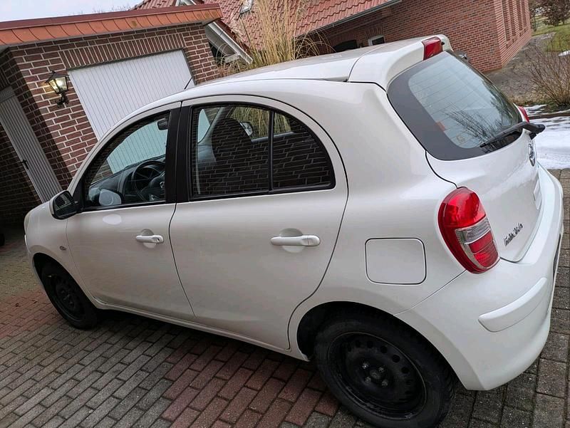 Gebraucht Nissan Micra 80 PS (58 kW) 2013 Weiß Kleinwagen