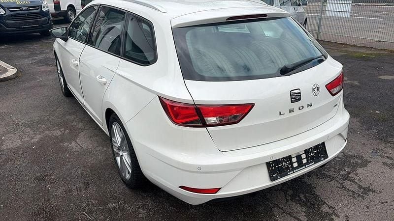 Usado Seat Leon ST Reference 116 HP (85 kW) 2017 Branco Carrinha