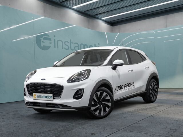 Weiß Gebraucht 2023 Ford Puma Titanium SUV | 20.100 € (Guter Preis) - Bild 1/2