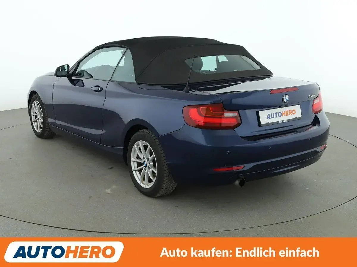 Gebraucht BMW 218 Advantage 136 PS (100 kW) 2016 Blau Cabrio