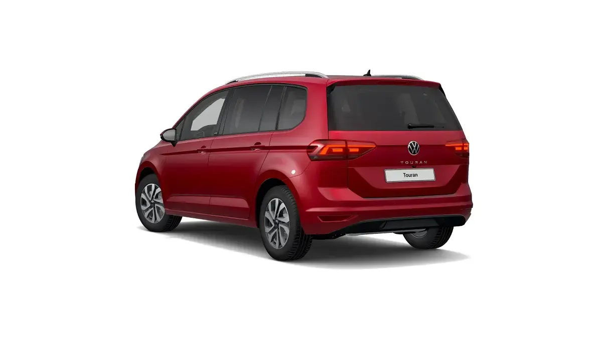 Gebraucht VW Touran Active 150 PS (110 kW) 2023 Kings red (rot) Van / Kleinbus