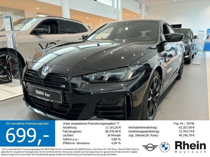 Schwarz Neu 2024 BMW M440 M Sport Limousine | 76.669 € (Guter Preis) - Bild 1/4