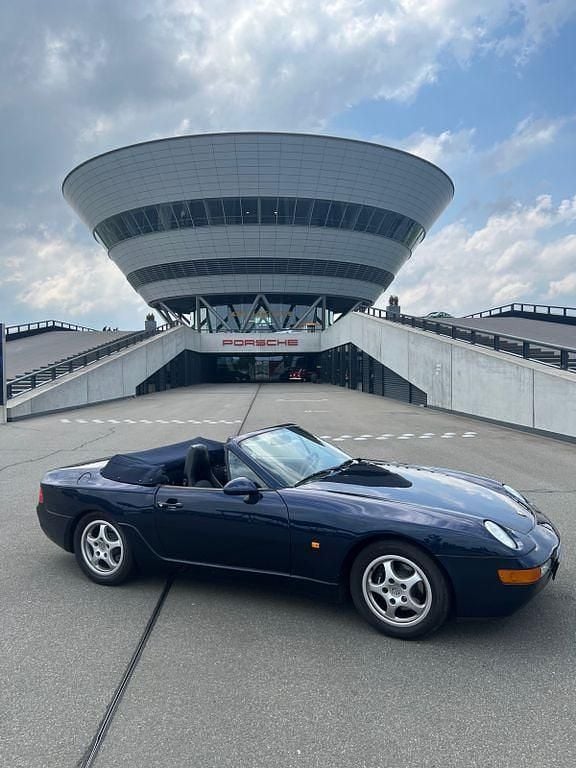 Blau Gebraucht 1992 Porsche 968 Cabrio | 28.500 € - Bild 1/4