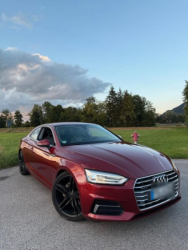 Rot Gebraucht 2017 Audi A5 Design Coupé | 16.995 € (Guter Preis) - Bild 1/4