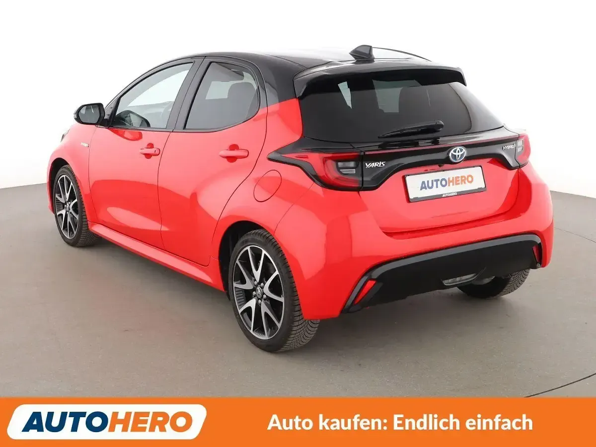 Gebraucht Toyota Yaris Edition 116 PS (85 kW) 2021 Rot Kleinwagen