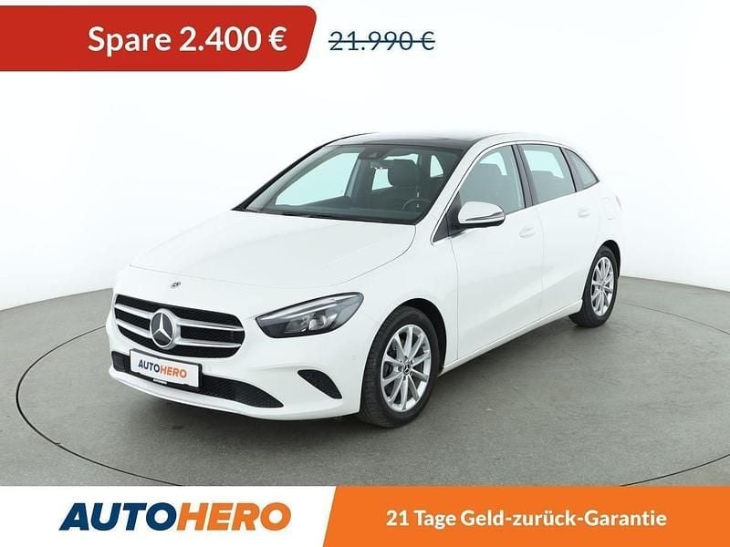 Weiß Gebraucht 2019 Mercedes B200 Progressive Van / Kleinbus | 19.590 € (Guter Preis) - Bild 1/3