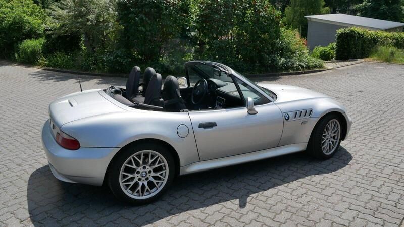 Silber Gebraucht 2002 BMW Z3 M Sport Cabrio | 9.990 € (Guter Preis) - Bild 1/4