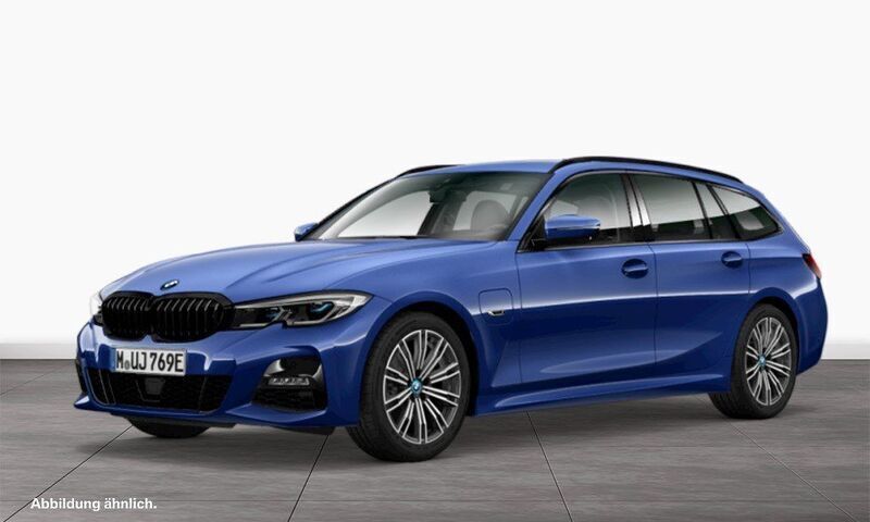 Blau Gebraucht 2022 BMW 330e M Sport Kombi | 34.890 € (Fairer Preis) - Bild 1/3