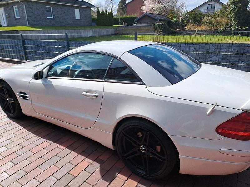 Gebraucht Mercedes SL500 306 PS (225 kW) 2003 Weiß Cabrio