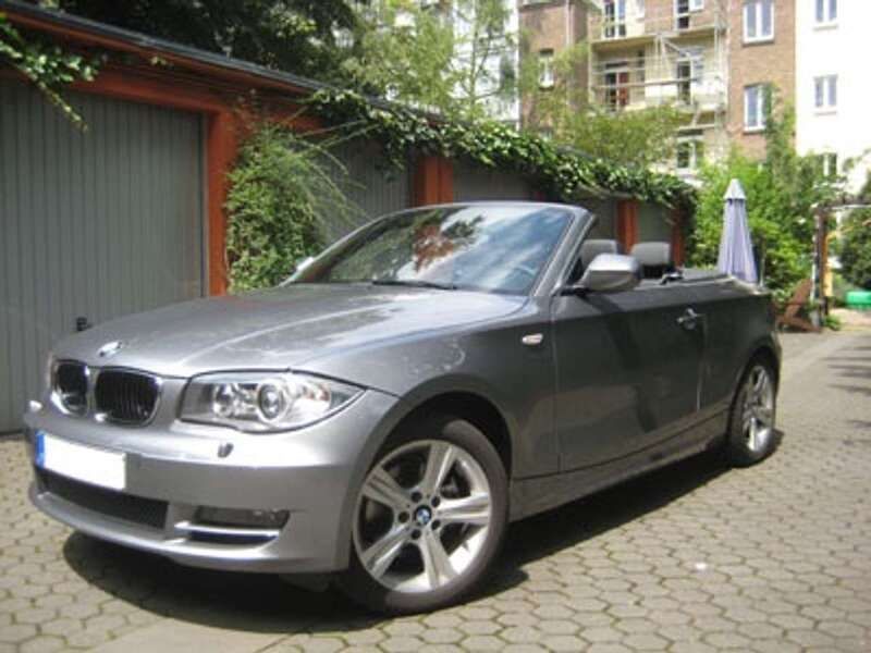Silber Gebraucht 2010 BMW 125 Cabriolet Cabrio | 18.000 € (Fairer Preis) - Bild 1/4