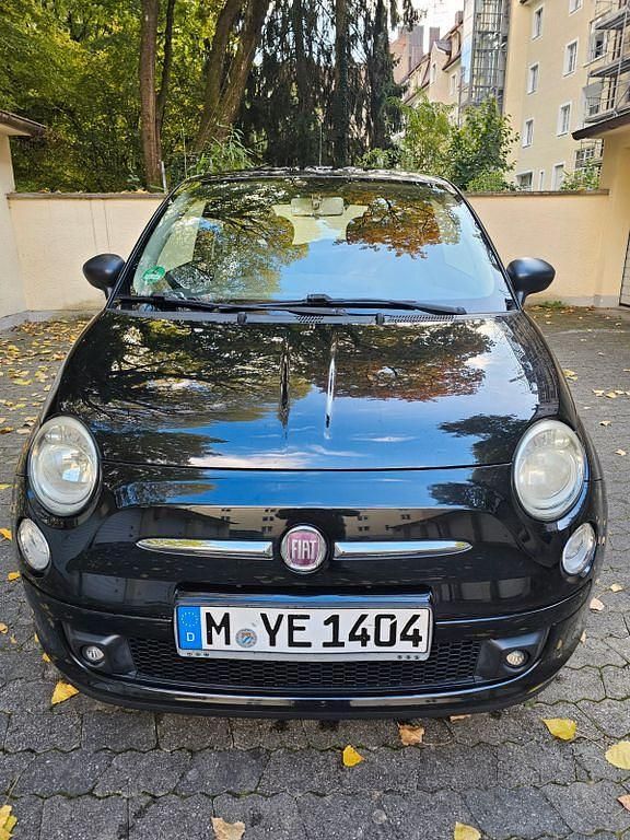 Gebraucht Fiat 500 69 PS (50 kW) 2009 Schwarz Kleinwagen