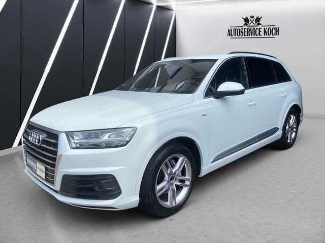 Weiß Gebraucht 2019 Audi Q7 S-Line SUV | 28.500 € (Superpreis) - Bild 1/4