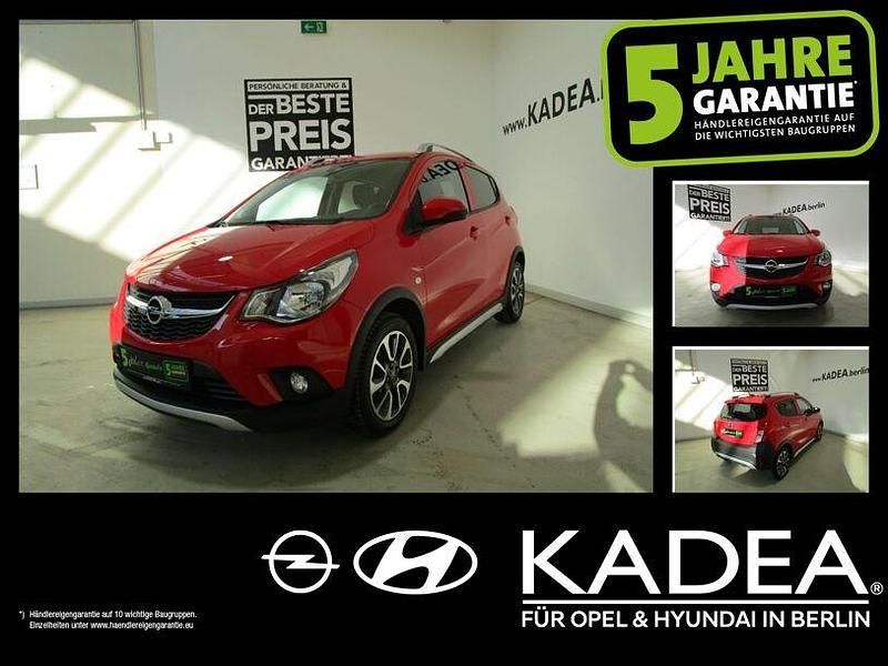 Gebraucht Opel Karl Rocks 130 PS (95 kW) 2019 Lava rot (metallic) Kleinwagen