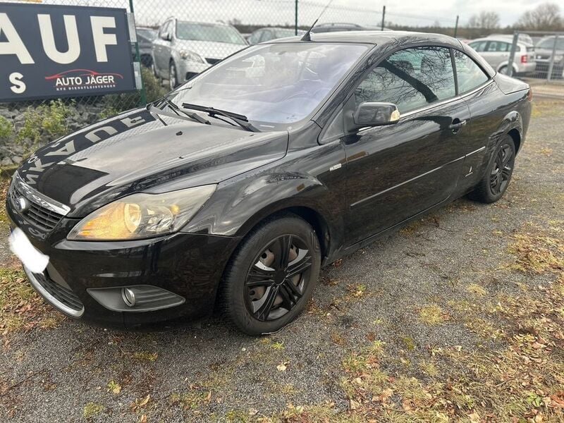 Schwarz Gebraucht 2009 Ford Focus Cabriolet Cabrio | 1.699 € (Superpreis) - Bild 1/4