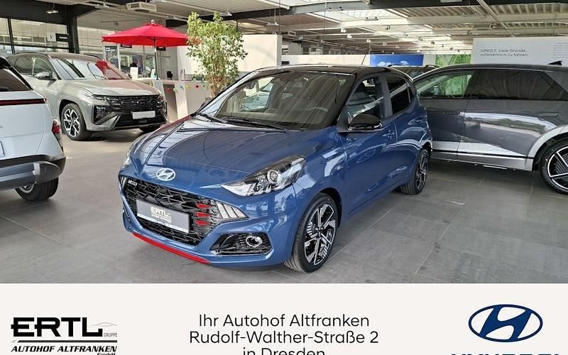 Blau Neu 2025 Hyundai i10 N Line Kleinwagen | 20.290 € (Fairer Preis) - Bild 1/4