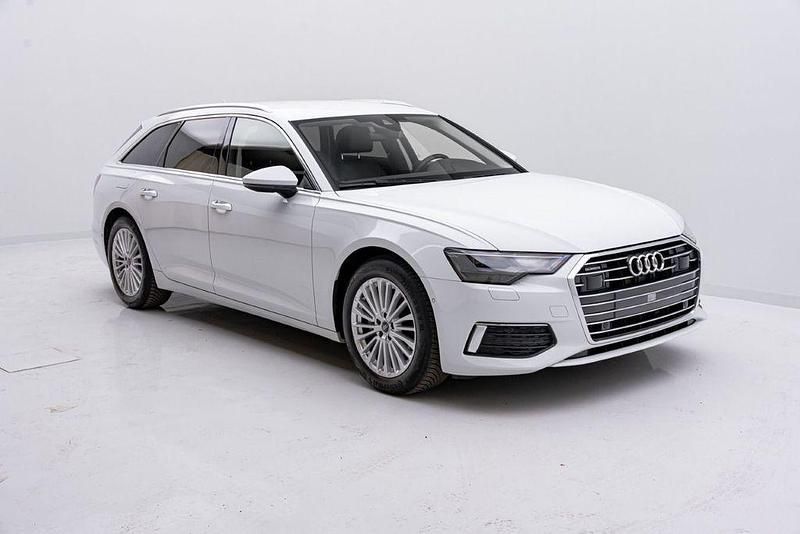 Gebraucht Audi A6 Design 204 PS (150 kW) 2023 Gletscherweiß metallic Kombi