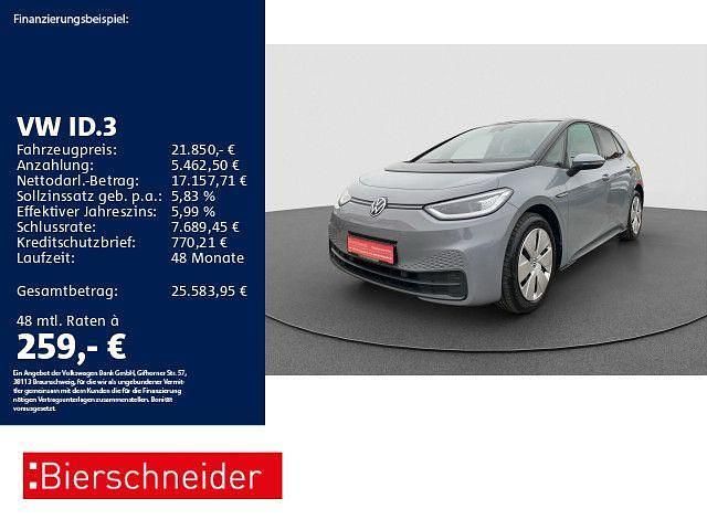 Grau Gebraucht 2021 VW ID.3 Pro Kleinwagen | 21.849 € (Etwas zu teuer) - Bild 1/3
