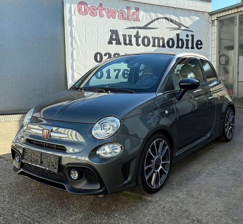 Grigio colosseo/adrenalinico Gebraucht 2017 Abarth 595C Turismo Cabrio | 14.790 € (Guter Preis) - Bild 1/4