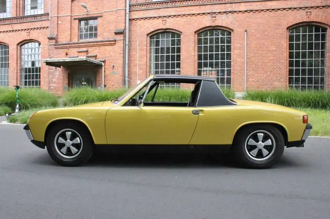 Gebraucht Porsche 914-6 110 PS (80 kW) 1970 Gelb Cabrio